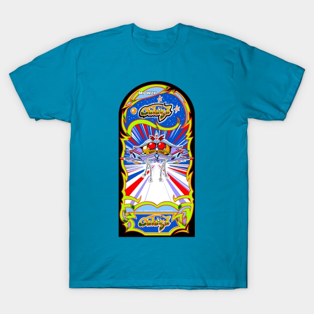 Galaga Cabinet Art Shirt T-Shirt by RoswellWitness